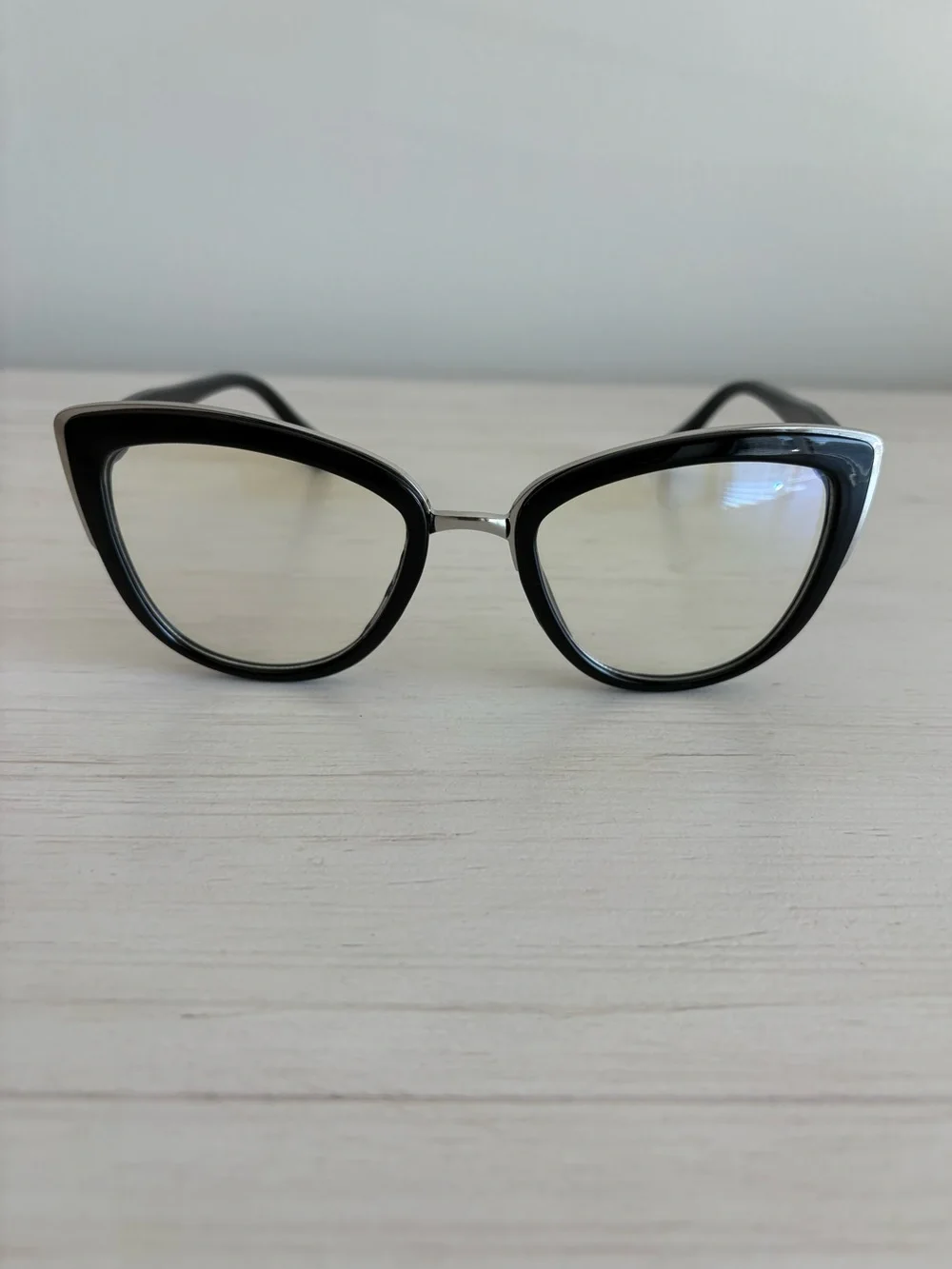 Banana Republic Factory Black Cat-Eye Blue Light Glasses
